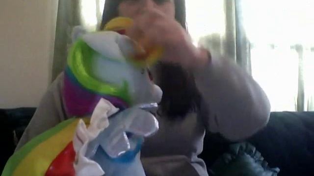 Toy Review: Rainbow Dash Build-a-Bear plushie смотреть онлайн