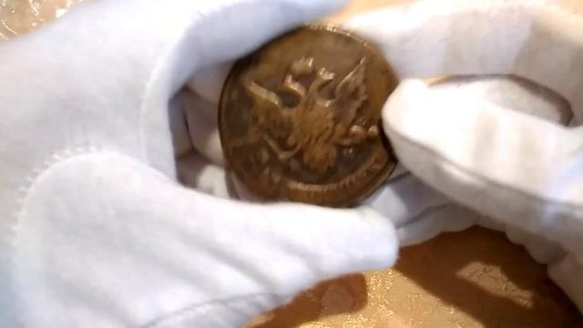Распаковка лота 5 копеек 1793 Павловский перечикан с Виолити смотреть онлайн