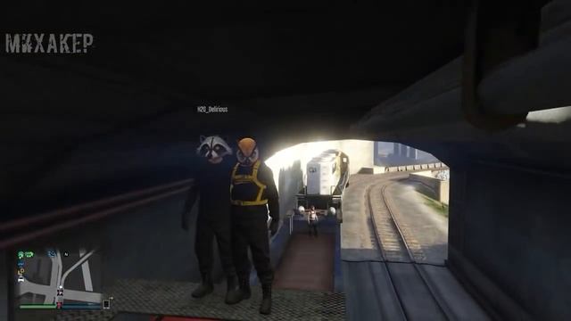 GTA 5 Смешные моменты (перевод) #108 - Летучий Филин и отряд супергероев смотреть онлайн