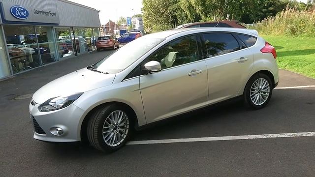Used Ford Focus 1.0 EcoBoost Zetec 5dr Moondust Silver 2014 смотреть онлайн