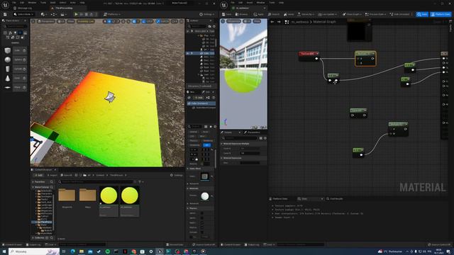 UE5 Decal material, wetness effect tutorial смотреть онлайн