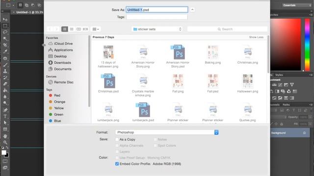 How To Make A Planner Sticker Template In Photoshop смотреть онлайн