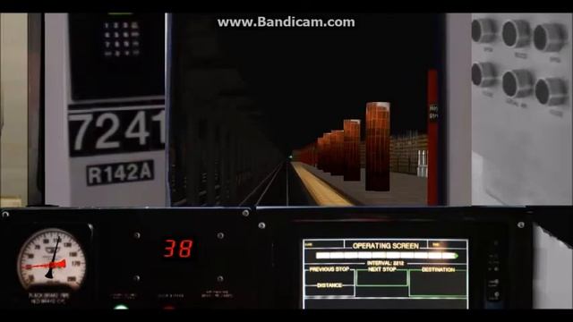 OpenBVE-Work In Progress R142A 3 Train from Nostrand Avenue to Park Place смотреть онлайн