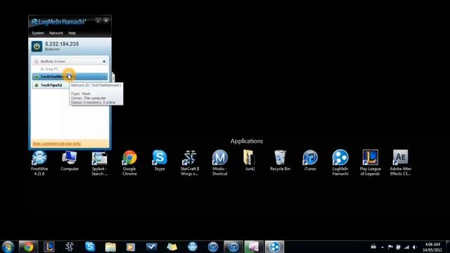 Setting up a Hamachi Network for LAN смотреть онлайн