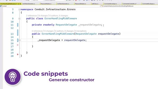 Just-in-time refactoring made even easier with IntelliCode auto suggested code for C# смотреть онлайн
