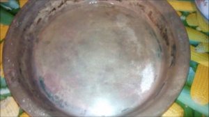 Медный таз - Как почистить медный таз для варенья.