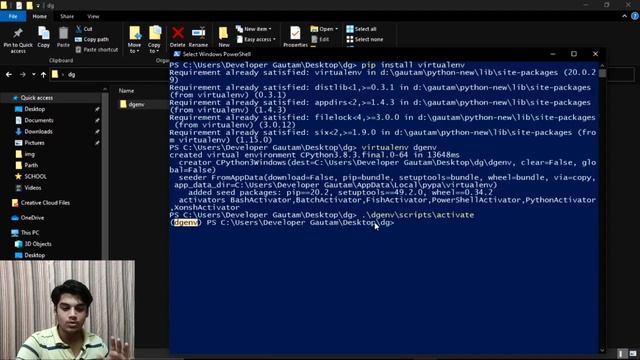 Virtual Environment In Python | What Are Virtual Environments In Python | Requirements.txt File смотреть онлайн