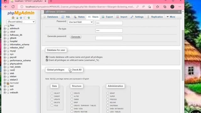 How to create a Database, Username and Password in Xampp смотреть онлайн