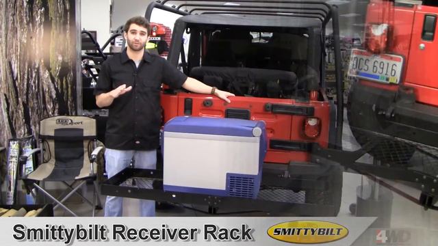 Smittybilt Receiver Rack 4wd смотреть онлайн