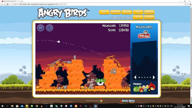 #bringback2012 Angry Birds Vuela Tazos All levels Walkthrough 3 Star Full HD 1080P60fps смотреть онлайн