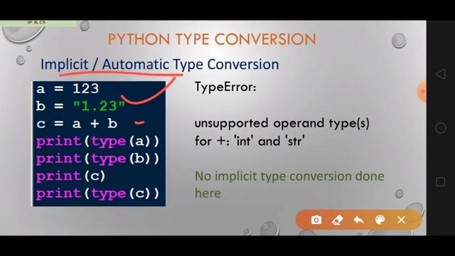 Python Type Casting/Type Conversion (Python Data Handling - Lecture 4) смотреть онлайн