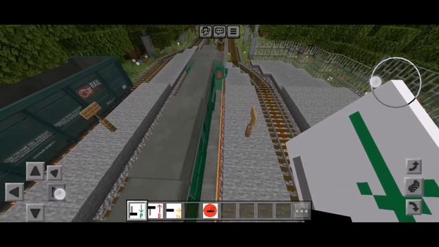 мод на поезда в Майнкрафт на телефоне