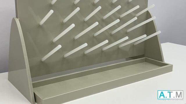 Лабораторный настольный сушильный стеллаж МОД-13 смотреть онлайн