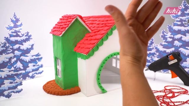 DIY Новогодний домик для морской свинки смотреть онлайн