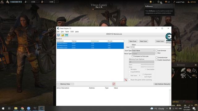 Wartales How to get Gold and Resources with Cheat Engine смотреть онлайн