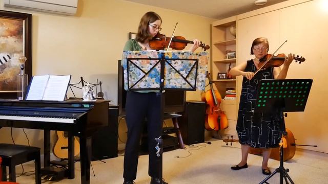 Lullaby by Brahms duo смотреть онлайн