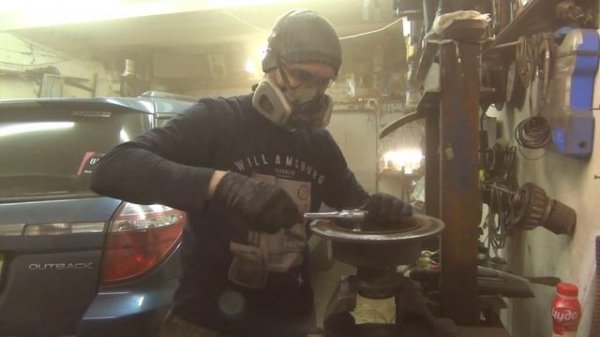 Проточка тормозных дисков БОЛГАРКОЙ - треш! / Brake Disc Groove Angular grinding machine