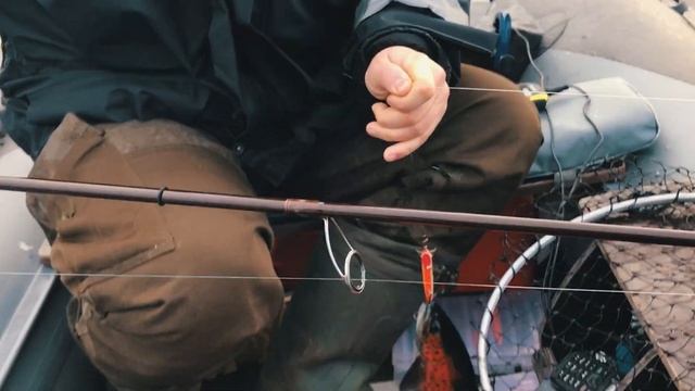 Закрытие сезона жидкой воды на Кольском полуострове. Троллинг на Верхнетуломском водохранилище. смотреть онлайн