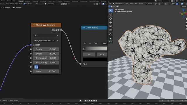 Blender Material 156 不規則性の高いひび割れの作り方 Settings Musgrave Texture смотреть онлайн
