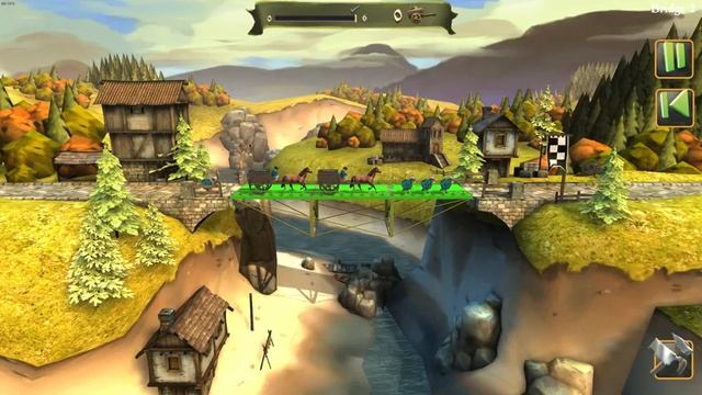 Bridge Constructor Medieval Chapter 2 Bridge 2 Solution смотреть онлайн