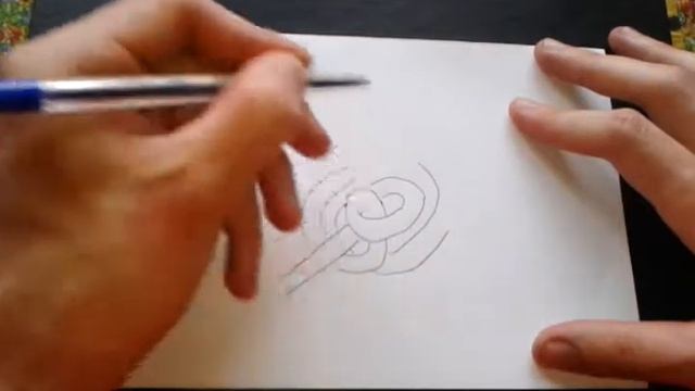 Рисование: Как нарисовать УЗЕЛ поэтапно (ДЛЯ НАЧИНАЮЩИХ). How to DRAW a KNOT? смотреть онлайн