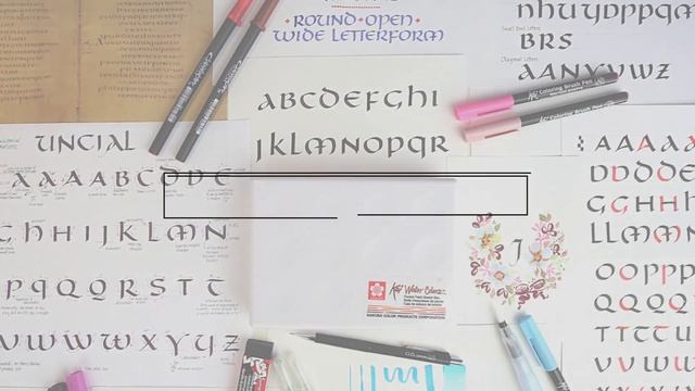 A Beginner's Guide to Uncial Calligraphy with Janet Takahashi смотреть онлайн