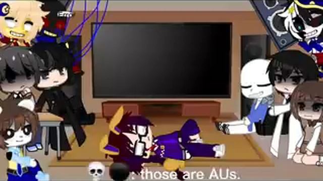 Fandoms react to sans AU//part 1 // birthday special ?//enjoy?//credits in descriptions// смотреть онлайн