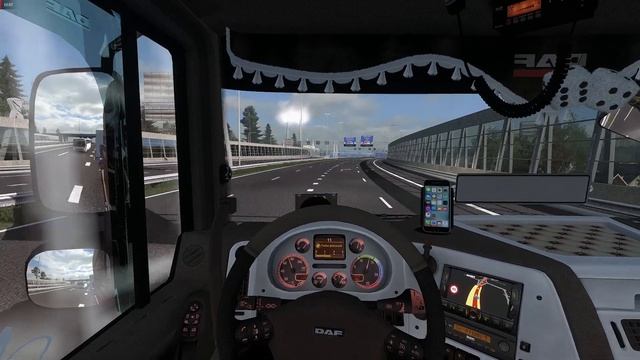 [ETS2] Euro Truck Simulator 2 - DAF XF105 Super Space - Promods 2.25 смотреть онлайн