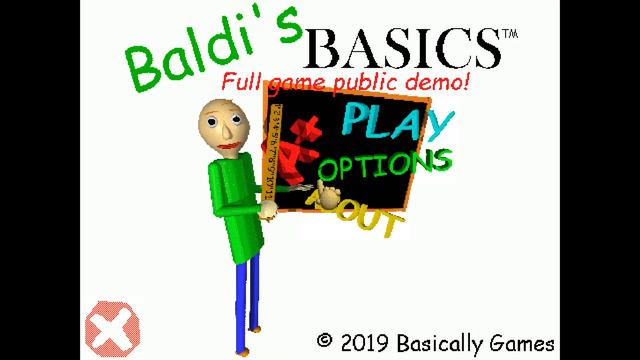Gimme dat booty | Baldi's Basics Full Game Public Demo! смотреть онлайн