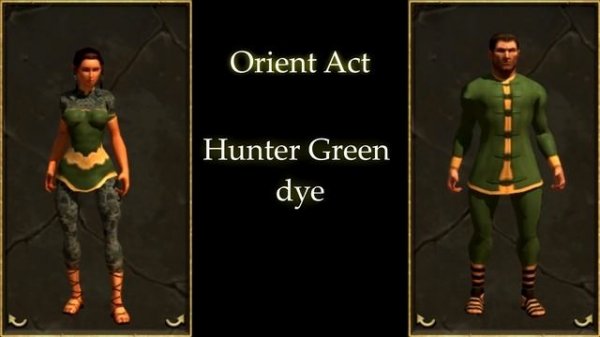 Titan Quest Ragnarok All Dyes and Regional Styles