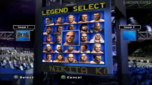 All Character Showdown Legends of Wrestling Ps2 Emulator смотреть онлайн