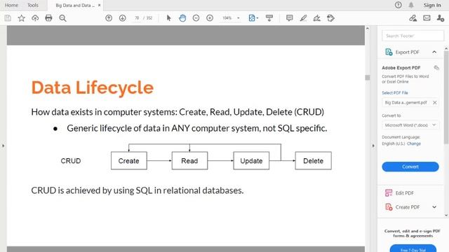 DS530 01 05 Introduction to SQL смотреть онлайн