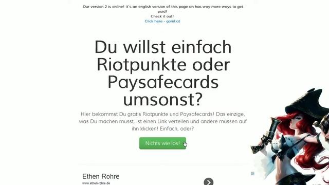 Free RP --- Paysafecard URL Link