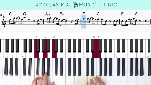 Memories - Maroon 5 | Piano Tutorial (EASY) | WITH Music Sheet | JCMS смотреть онлайн