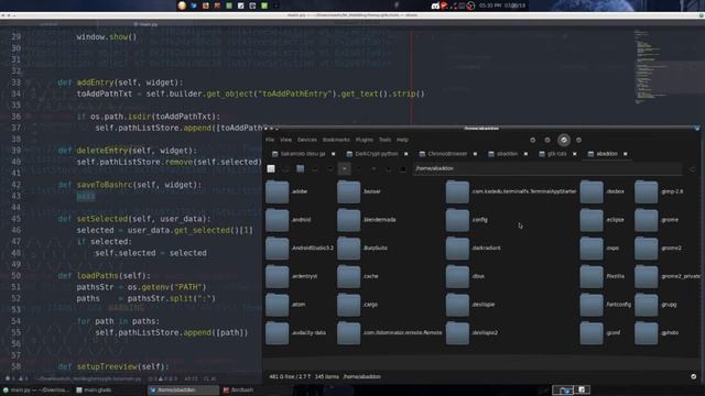 Python GUI: [Gtk 3 + Glade] - GtkTreeView 2 смотреть онлайн