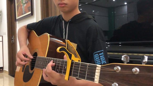 Memories - Guitar cover | Maroon 5| Giang Piano смотреть онлайн