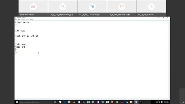 this keyword in java by Sharvali Sarnaik смотреть онлайн