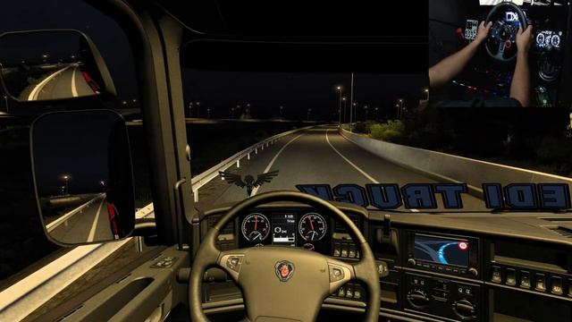 ETS2 Explorando o Mapa Original Palermo Itália até Albacete Espanha Chegamos na Balsa Button Box Ve смотреть онлайн