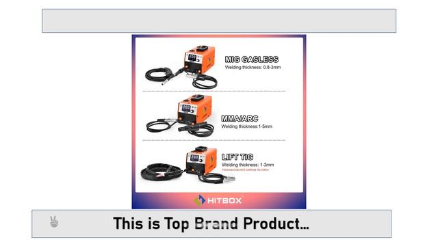 HITBOX 3 In 1 HBM200 MIG Welding Machine