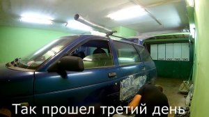 Рихтовка с помощью подручных средств / Выравнивание двери / Ремонт авто ваз 2111