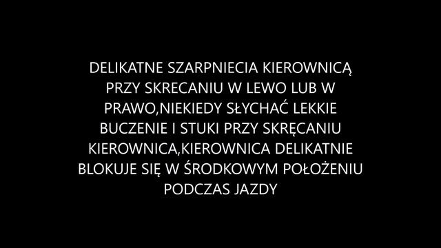 NAPRAWA WSPOMAGANIA KIEROWNICY RENAULT KANGOO 2 смотреть онлайн