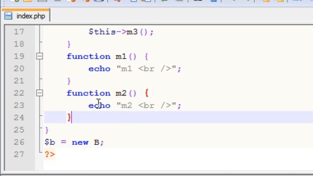 Kurs PHP OOP 14: Abstract смотреть онлайн