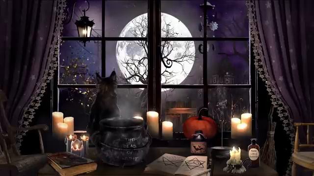 Ведьмина атмосфера// Ясная ночь//✨🔮🌙
