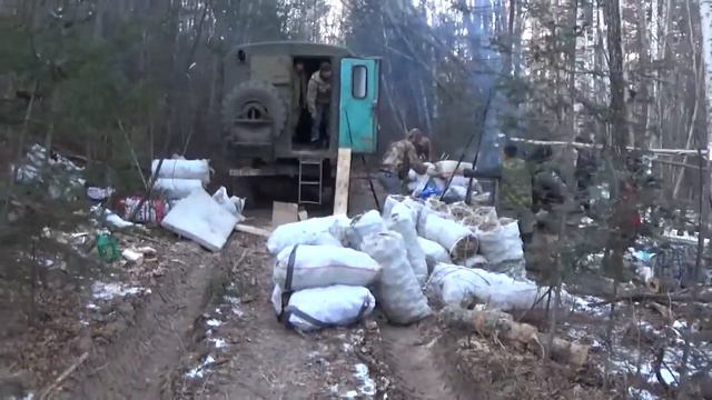 За кедровым орехом на ЗиЛ 131.#3 смотреть онлайн