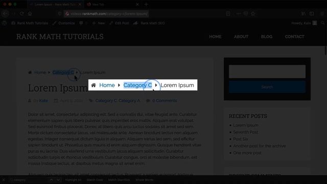 How to Choose a Primary Category in WordPress? Rank Math SEO смотреть онлайн