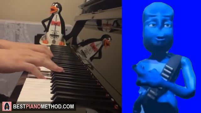 Eiffel 65 - Blue (Da Ba Dee) (Piano Cover by Amosdoll) смотреть онлайн