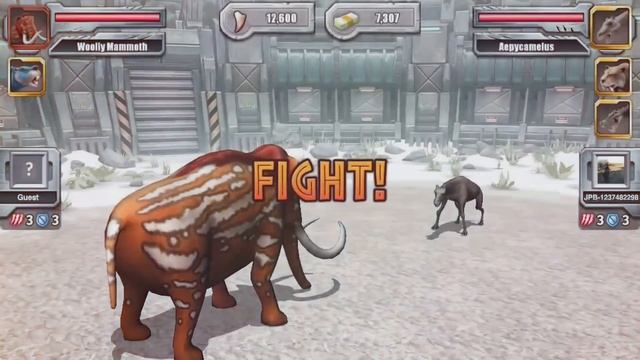 WOOLLY MAMMOTH - Jurassic World The Game Vs Jurassic Park Builder смотреть онлайн