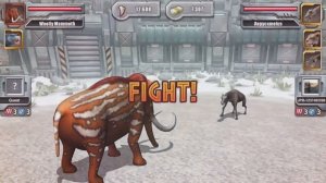 WOOLLY MAMMOTH - Jurassic World The Game Vs Jurassic Park Builder