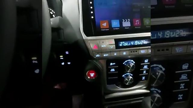 Штатная магнитола Ritma RDE-TS9-1092 Toyota Land Cruiser Prado 150 2018+ Новинка Обзор Купить смотреть онлайн