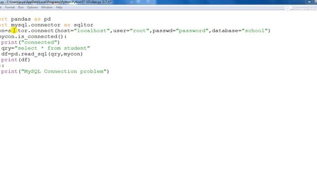 How to connect MySQL to Python смотреть онлайн